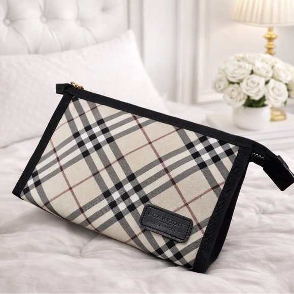 Burberry London Blue Label Authentic Vintage Mini Pouch